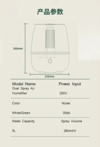 Dual Spray Air Humidifier - Image 3