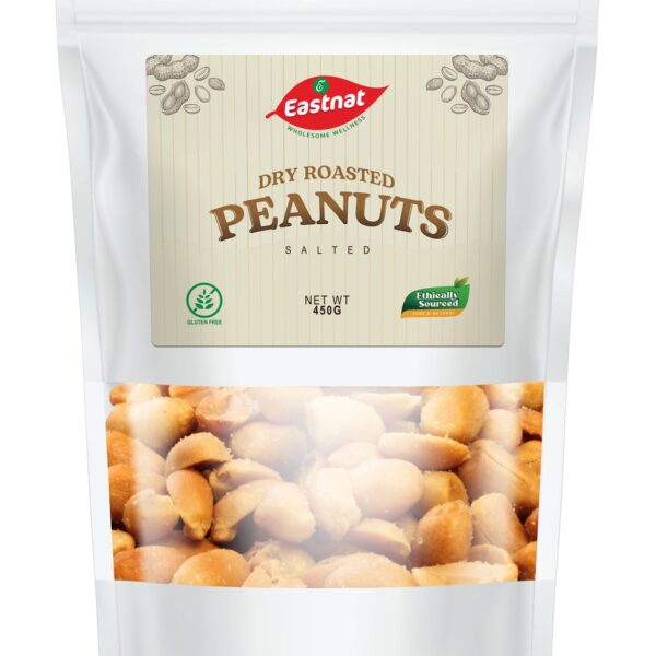 Dry Roasted Peanuts Salted 450g